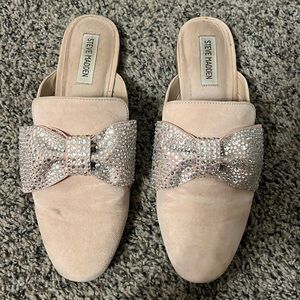 Steve Madden Harlan blush bow flats